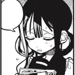 🍥 e9297484 Anime, Manga, Cartoon, Fille, Personnage, Inquiète telegram sticker