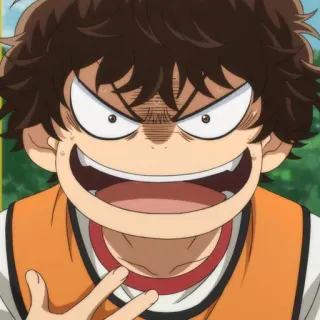 🙂 4173a001 アニメ, 漫画, 怒り, キャラクター, ポートレート, マンガ telegram sticker