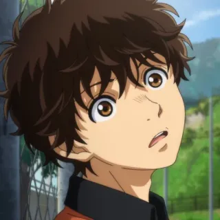 🙂 583359f9 アニメ, マンガ, 少年, ポートレート, キャラクター, イラスト telegram sticker