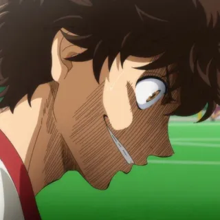 🙂 7aaa96ec アニメ, 顔, 男性, 表情, 怒り, しかめっ面 telegram sticker