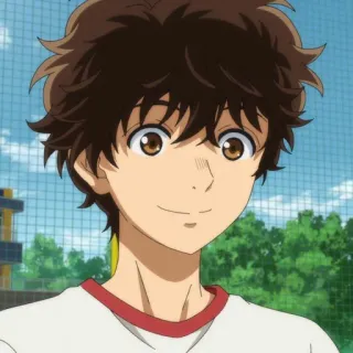 🙂 eb92e2a5 アニメ, 漫画, キャラクター, 笑顔, ポートレート telegram sticker