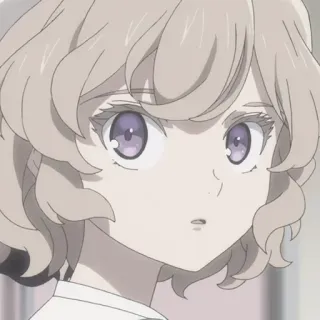 😶 9c02e59c อนิเมะ, ผู้หญิง, ภาพเหมือน, การ์ตูน, ตัวละคร telegram sticker