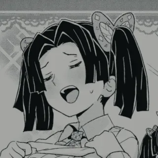 🍙 15146db9 Kanao Tsuyuri Demon Slayer อนิเมะ, คานาโอะ สึยูริ, ดาบพิฆาตอสูร, มังงะ, ตัวละคร telegram sticker