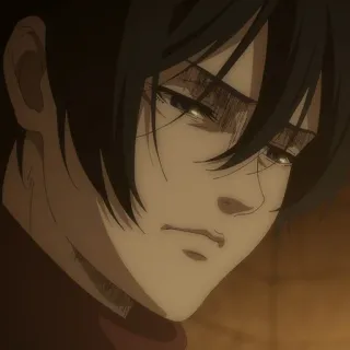 ⚔️ 12a87c81 Mikasa Ackerman Attack on Titan 动漫, 角色, 三笠, 进击的巨人, 巨人 telegram sticker