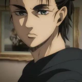 ⚔️ 1ed301be Eren Yeager Attack on Titan 艾伦·耶格尔, 动漫, 进击的巨人, 漫画, 角色 telegram sticker