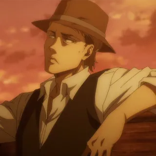 ⚔️ 25b5d5c3 Jean Kirstein Attack on Titan 动漫, 角色, 让·基尔休坦, 进击的巨人 telegram sticker