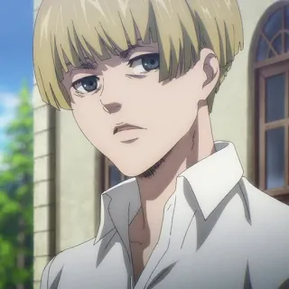 ⚔️ 51476147 Yelena Attack on Titan 动漫, 卡通, 肖像, 角色, 叶莲娜, 进击的巨人 telegram sticker