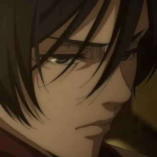 ⚔️ 5d753983 Mikasa Ackerman Attack on Titan 三笠, 进击的巨人, 动漫, 角色, AOT, 阿克曼 telegram sticker