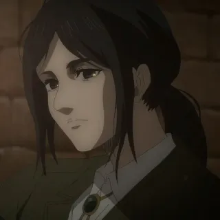 ⚔️ 6c7a5860 Pieck Finger Attack on Titan 动漫, 卡通, 角色, 女性, 进击的巨人, 皮克·手指 telegram sticker