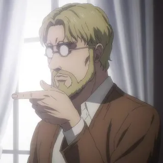 ⚔️ 7ac97d4e Zeke Yeager Attack on Titan 动漫, 漫画, 角色, 吉克·耶格尔, 进击的巨人 telegram sticker