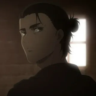 ⚔️ abb89568 Eren Yeager Attack on Titan 动漫, 进击的巨人, 艾伦·耶格尔, 漫画, 角色 telegram sticker