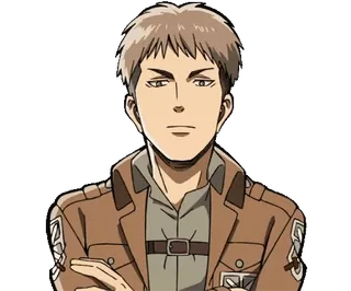 👌 c1119ad1 Jean Kirstein Attack on Titan anime, attack on titan, jean kirstein, personage, sticker telegram sticker