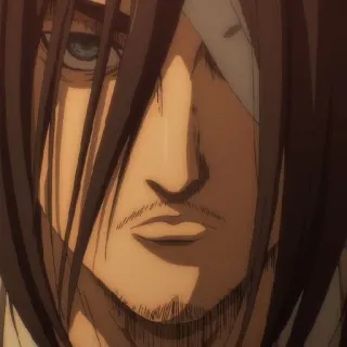 😒 0593e5d5 Eren Yeager Attack on Titan อนิเมะ, ตัวละคร, เอเรน เยเกอร์, ผ่าพิภพไททัน, มังงะ telegram sticker