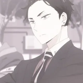 💰 ee157ace Anime, Hombre, Traje, Personaje whatsapp sticker