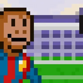 ⚽️ 2c7c19c2 像素艺术, 猿猴, 足球, 运动, 像素, 数字艺术 telegram sticker