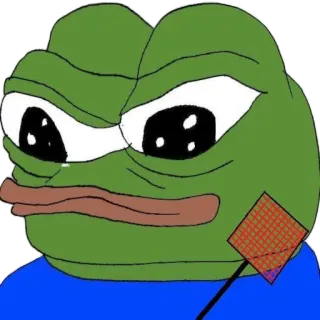 🦟 f00be4a7 Pepe Pepe la grenouille, Mème, Mème internet, Grenouille telegram sticker