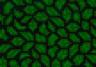 🐵 56c1d349 daun, pixel art, hijau, pola, abstrak telegram sticker