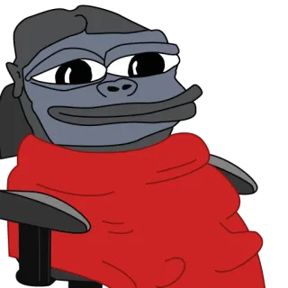 👩‍🦼 4fe1af36 Żaba Pepe, Małpa, Goryl, Mem, Mem internetowy whatsapp sticker