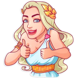 Aphrodite whatsapp stickers