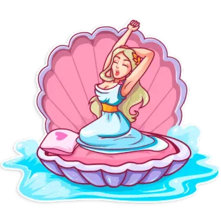Aphrodite whatsapp stickers