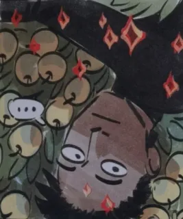 ✨ 4f396218 ... 对话气泡, 卡通, 角色, 艺术, 插画, 肖像 telegram sticker