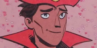 🌟 75b18501 卡通, 人物, 插图, 爱心 telegram sticker