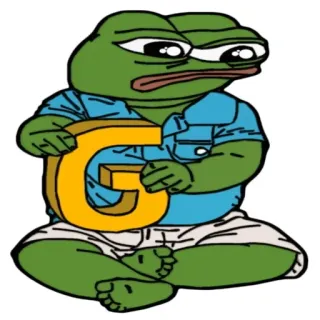 🆑 1d31dbaa Pepe the Frog pepe, frog, meme, internet meme, kek telegram sticker