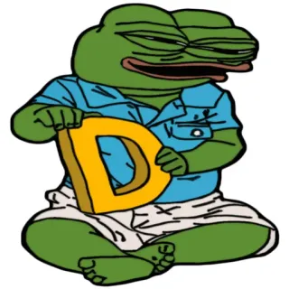 🅾️ f91c33e7 Pepe the Frog pepe, frog, meme, cartoon telegram sticker