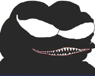 🕷 45318554 pepe, sapo, meme, internet, personagem, venom, monstro telegram sticker