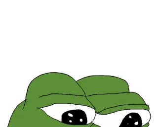 😶 5cfd0194 Pepe the Frog Pepe o Sapo, Meme, Meme da internet, Sapo, Sapo triste telegram sticker