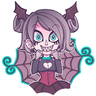 Aracne Phobia telegram stickers