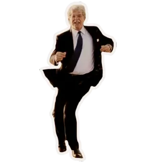 💃 805d730f homme, costume, course, formel, cravate, affaires, succès telegram sticker