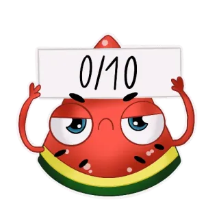 Арбузики telegram stickers