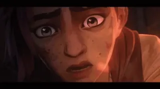 🙂 0977ab73 Vi Arcane Anime, League of Legends, Arcane, Sedih, Karakter, Gadis telegram sticker