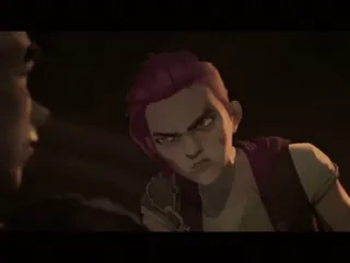 😠 691af82b Vi Arcane animasi, serial TV, League of Legends, Arcane, Vi telegram sticker