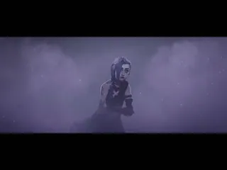 🌟 e827074a Jinx Arcane jinx, arcane, league of legends, vi, powder, netflix telegram sticker