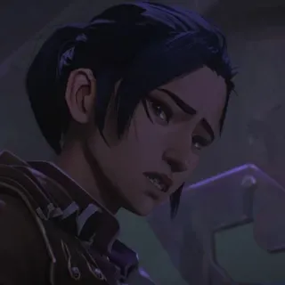 🕳 4d591054 Caitlyn Kiramman Arcane Аркейн, Кейтлин, Кирамман, Netflix, Персонаж telegram sticker