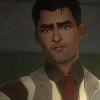 🕳 76c03bbc Silco Arcane Аркейн, Netflix, Силко, злодей, персонаж telegram sticker