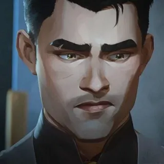 😔 721aca40 Silco Arcane Arcane, Silco, Vilão, Mau, Personagem whatsapp sticker