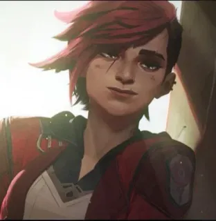 ☺️ e009c833 Vi Arcane Anime, Desenho animado, Animação, Punk, Lutador whatsapp sticker