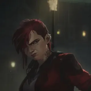 ✖ 4ffd82cf Vi Arcane Arcane, Vi, Personaggio, animato, Netflix telegram sticker