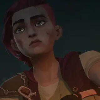 ✖ 521b05ed Vi Arcane Vi, Arcane, personaggio, animato, Netflix, League of Legends telegram sticker