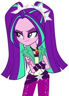 Aria Blaze EG telegram stickers