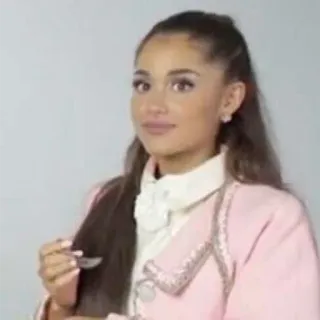 😳 197ce071 Ariana Grande singer, celebrity, woman, pop star telegram sticker