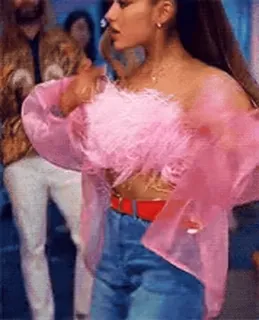 💎 e0ba4a39 Ariana Grande penyanyi, bintang pop, selebriti, mode telegram sticker