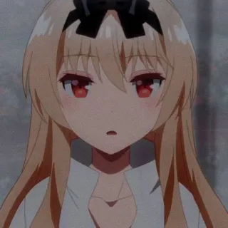 🖼 47a194dd Аниме, Блондинка, Девушка, Персонаж whatsapp sticker