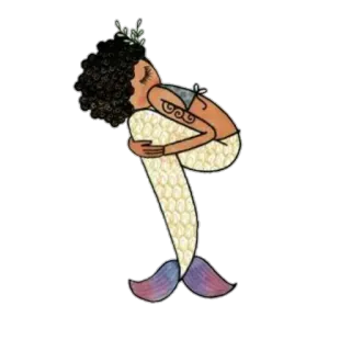 ☺️ a2da203e sereia, mar, oceano, fantasia, mulher, menina, mítico, criatura telegram sticker