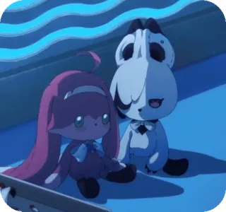 🌟 2e69e873 плюш, игрушки, куклы, милый, аниме telegram sticker