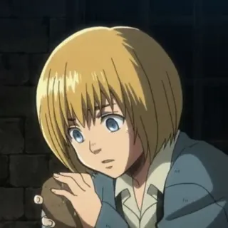 🐤 f8a56bb0 Armin Arlert Attack on Titan Anime, Manga, Armin Arlert, Attack on Titan telegram sticker
