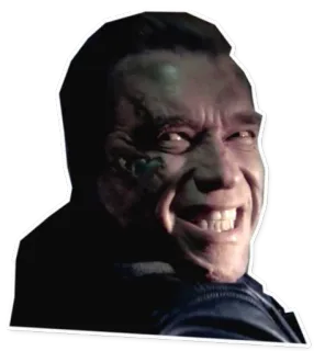 😄 781e3884 Arnold Schwarzenegger アーノルド・シュワルツェネッガー, 俳優, 映画, 有名人, 顔 telegram sticker